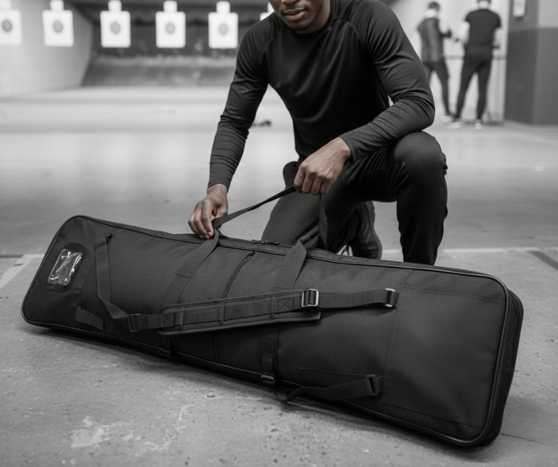 Elite Long Training Equipment Carry Bag – Outdoor Gear Storage | Black