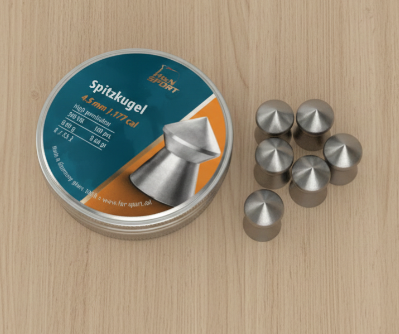 H&N Sport Spitzkugel 4.5mm High‑Accuracy Practice Pellets | Target Sports