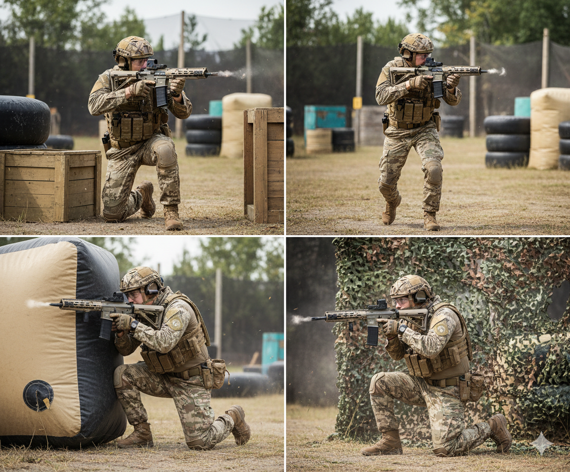 Electric AR-Style Gel Blaster Outdoor Gel Ball Shooting | Self-Defence Tool 