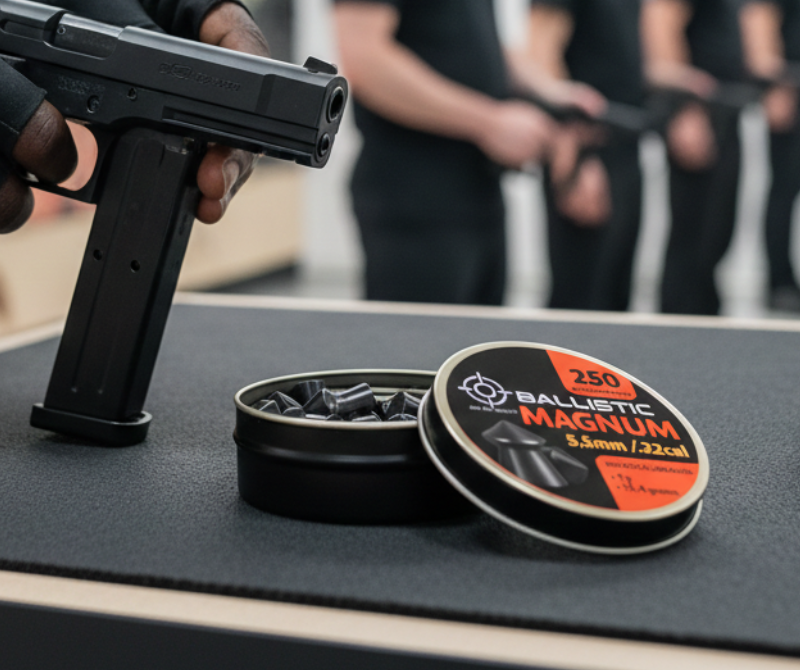 Magnum Series 5.5mm High‑Accuracy Practice Pellets | Target Sports