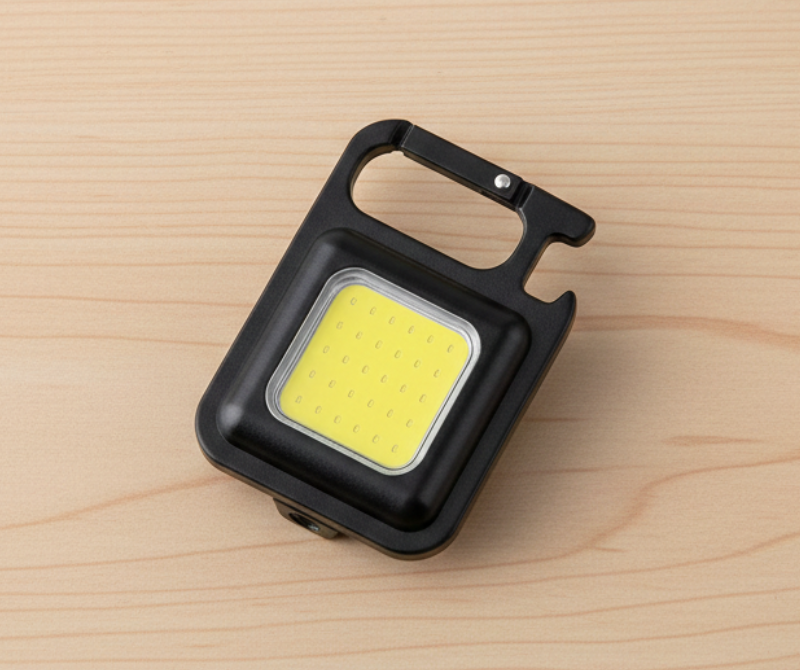 Mini COB LED Work Light Ultra-Bright Defense Tool Black
