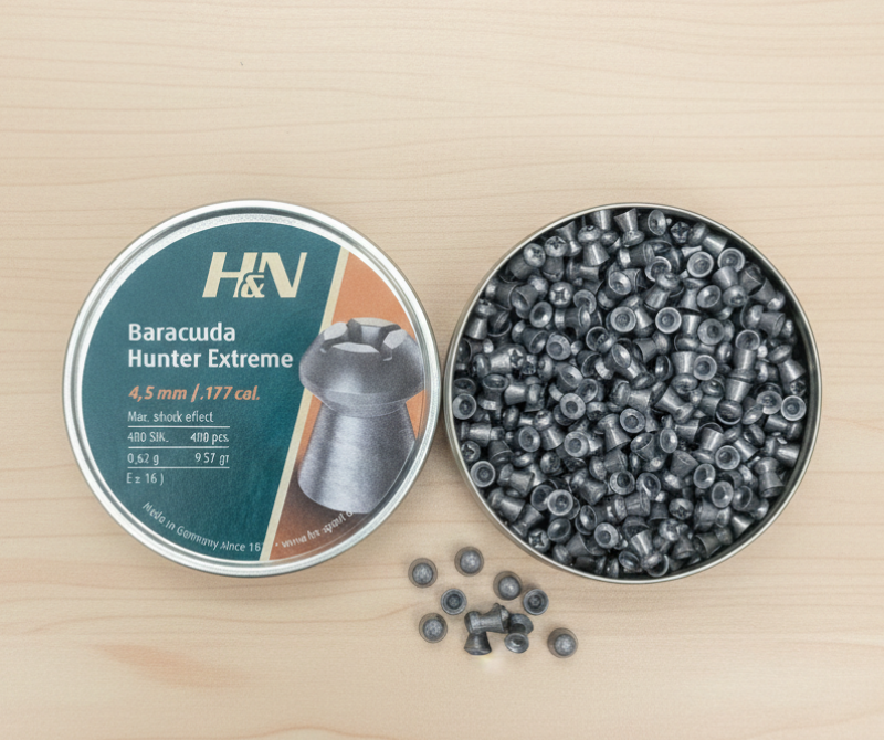 H&N Baracuda Hunter Extreme 4.5mm High‑Accuracy Practice Pellets | Target Sports