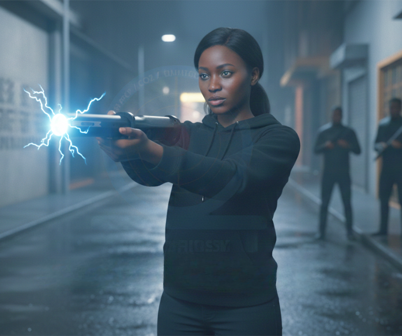 KL‑809 Rechargeable Torch with Built‑In Alarm