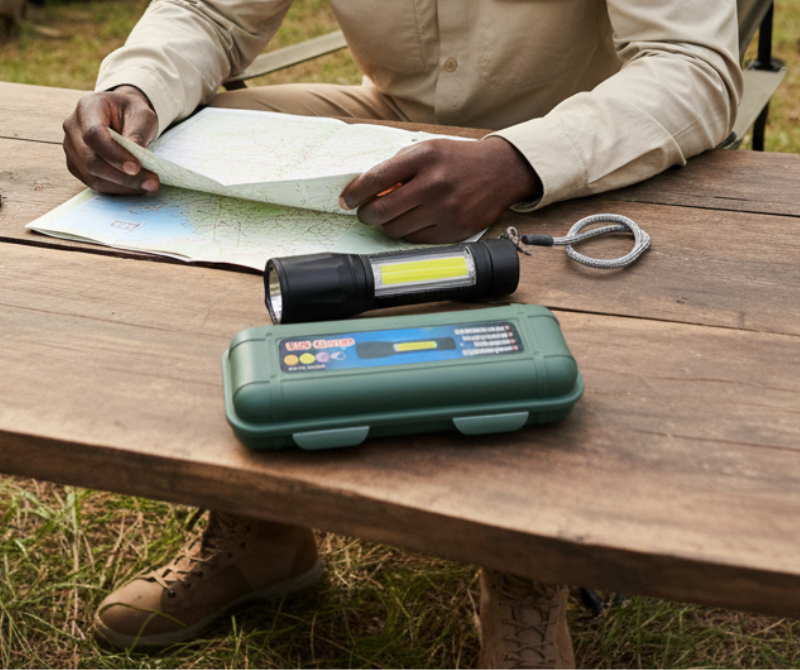 USB Rechargeable LED Torch – Big Size