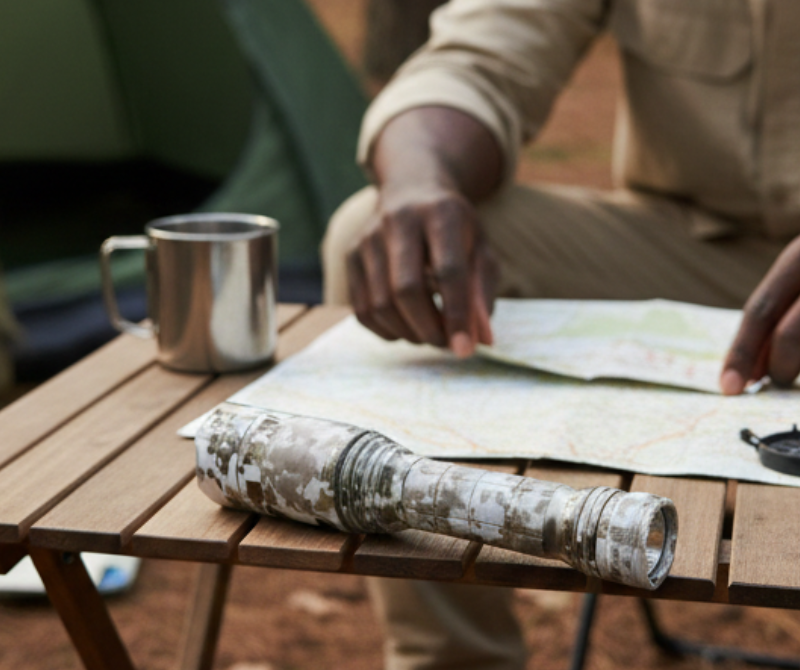 Multi‑Color LED Flashlight