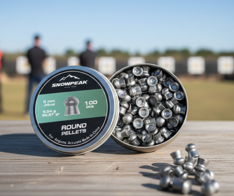 Snowpeak 5.5mm High-Accuracy Practice Pellets | Target Sports