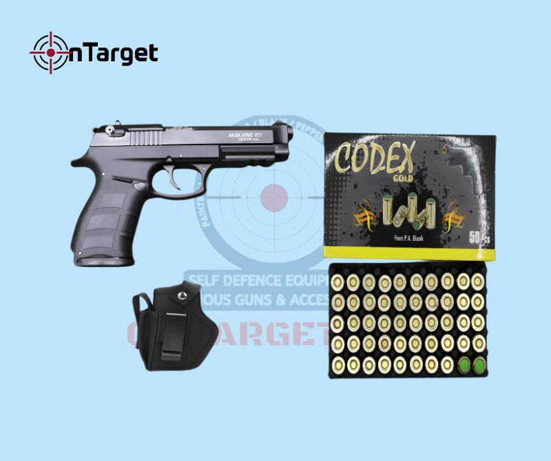 Aksa K11 Black Combo | Self-Defense Tool | Black