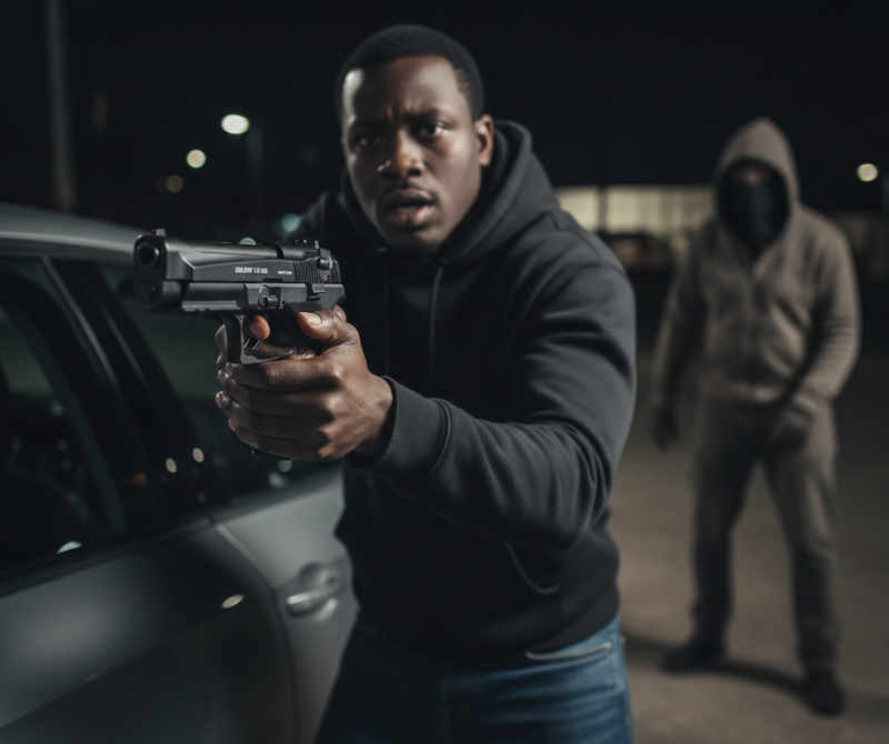 Blow TR9202 Black Blank-Firing Training Tool | Self-Defense Tool | Black