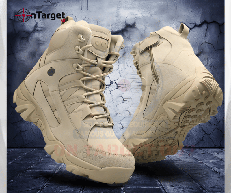 Okiy Outdoor Gear Boots – Black / Brown