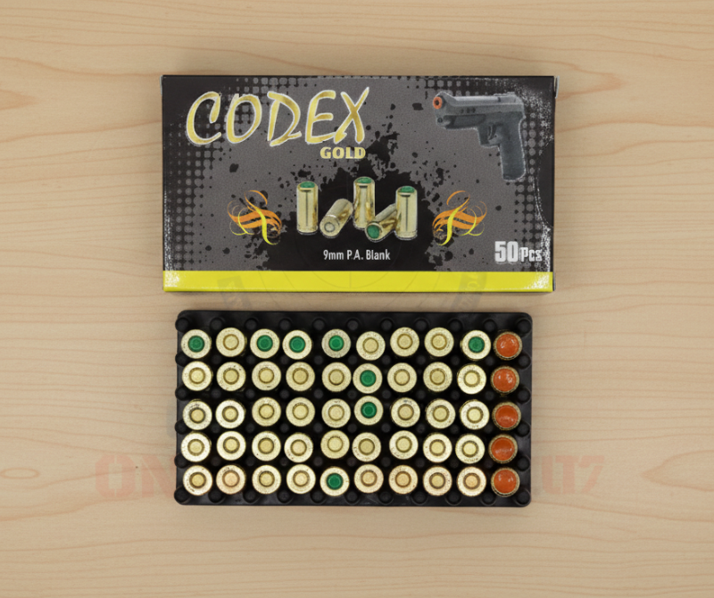 Pepper Cartridges Codex Gold Loose - Wholesale Self Defense & Personal ...