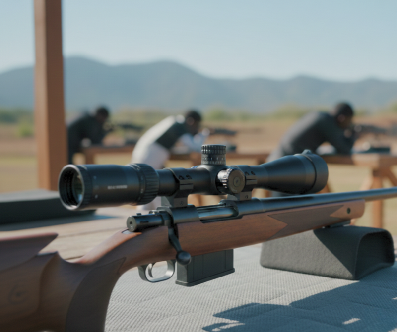 ETZ Eyebre 4-16x44 Precision Sports Optic – Black