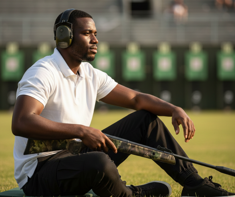 SR1000 4.5mm Camo High‑Accuracy Air Tool – Outdoor Target Series